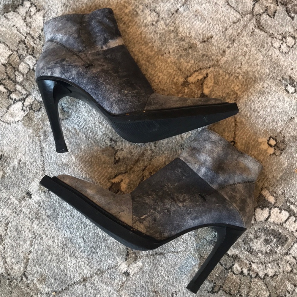 NWOT Italian Leather boots (vero cuoio)